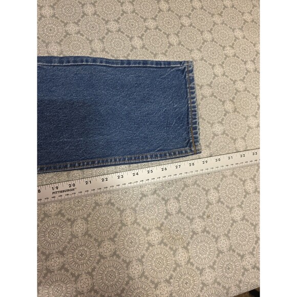 Levi's 550 Relaxed Fit Straight Leg Jeans Men's Blue Denim Pants 34x30 READ - Picture 9 of 13